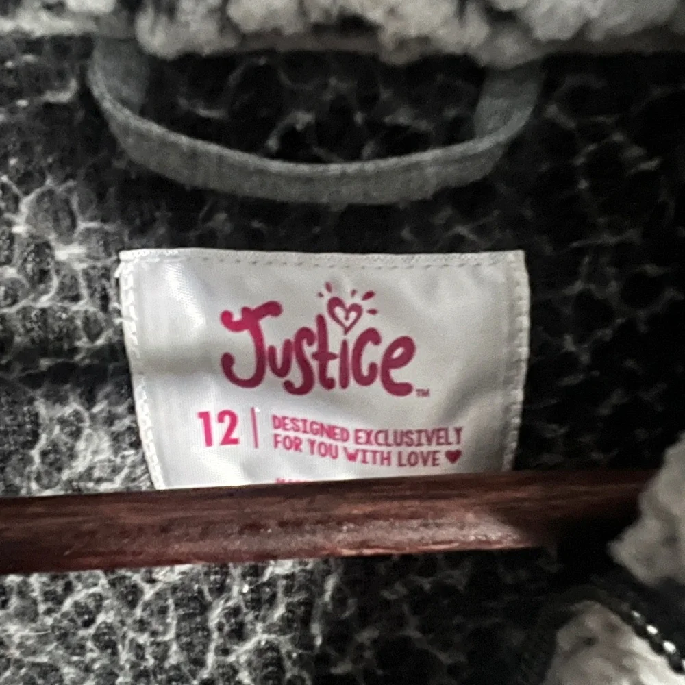 Justice Sherpa jacket size 12